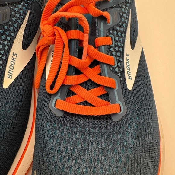 Brooks Ghost 14 Titan Teal White Running Shoes 1103691D488 Mens Size 8 main image 4